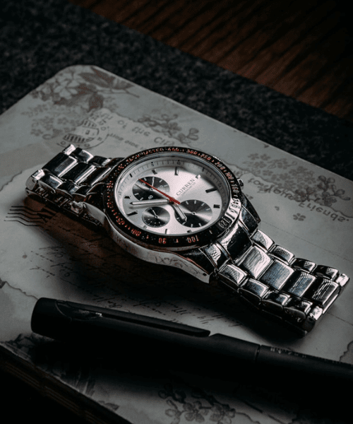 Luxury Stainless Steel fashionable watch for men